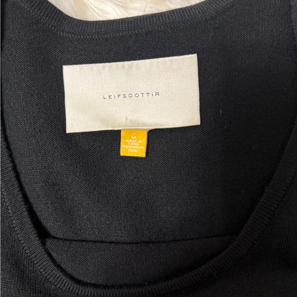 Anthropologie Leifsdottir Cocktail Bodycon Mini Dress Size M - Picture 7 of 13